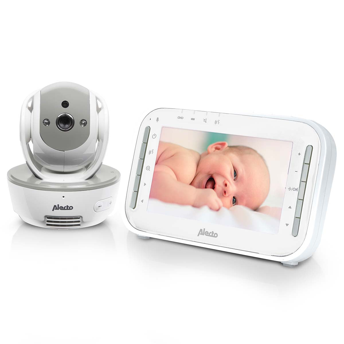 Alecto - Video monitor with 4,3 inch colour display, grey - DVM-200GS