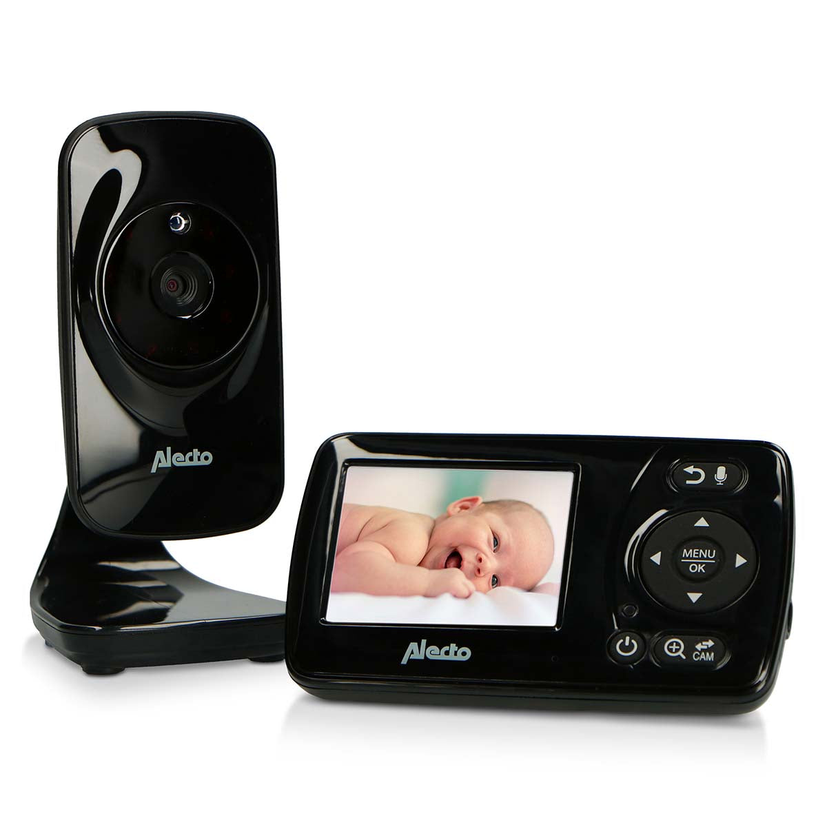 Alecto - Babyalarm med 2,4 tommer kamera - DVM71BK