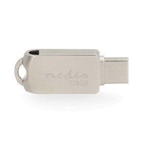 Nedis Flash Drev 128 GB | USB-A / USB-C™ | Læs hastighed: 110 MB/s | Skrivehastighed: 30 MB/s