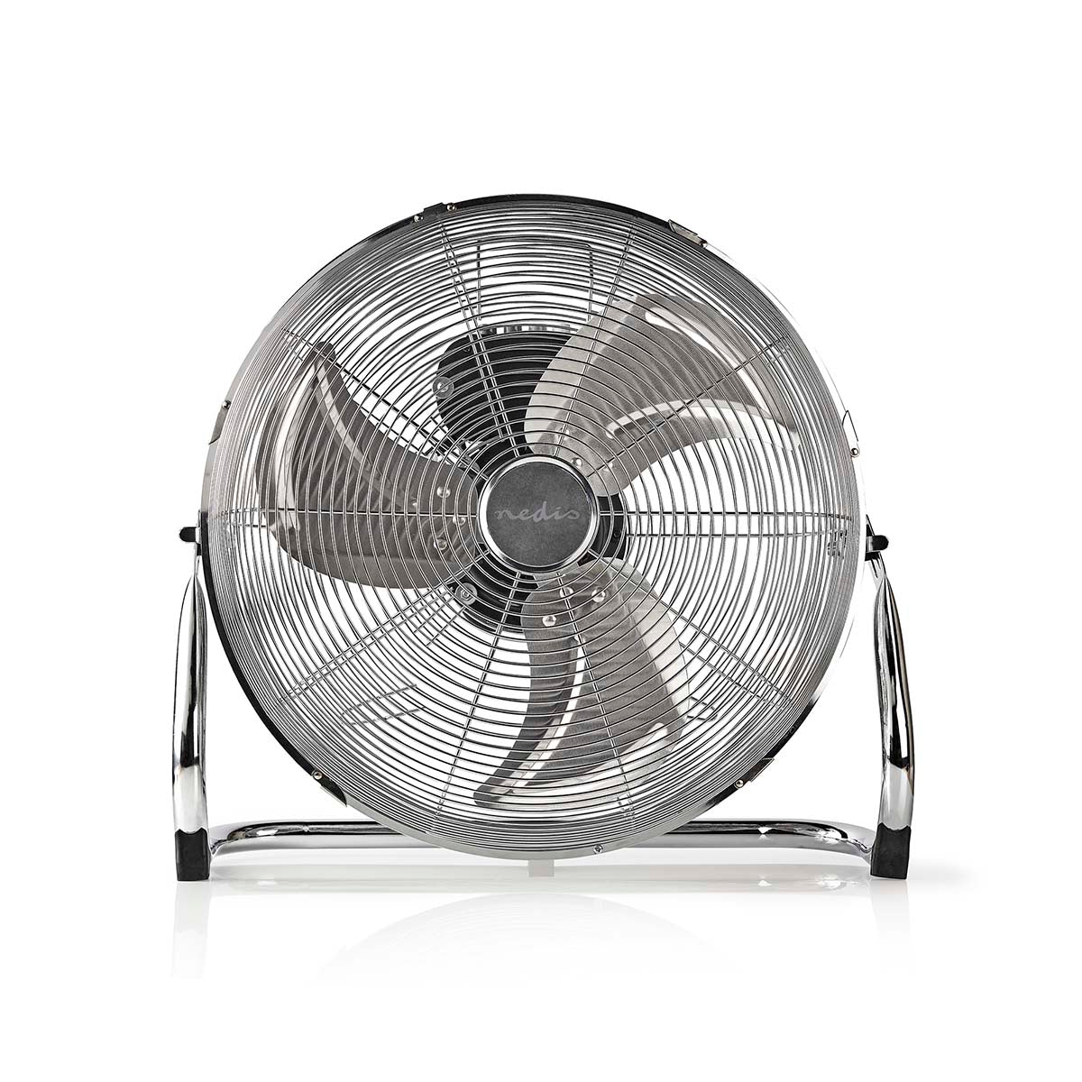 Nedis - Gulv Ventilator | 400 mm | 3-Hastighed | Vipbar | Metal - FNFL10CCR40