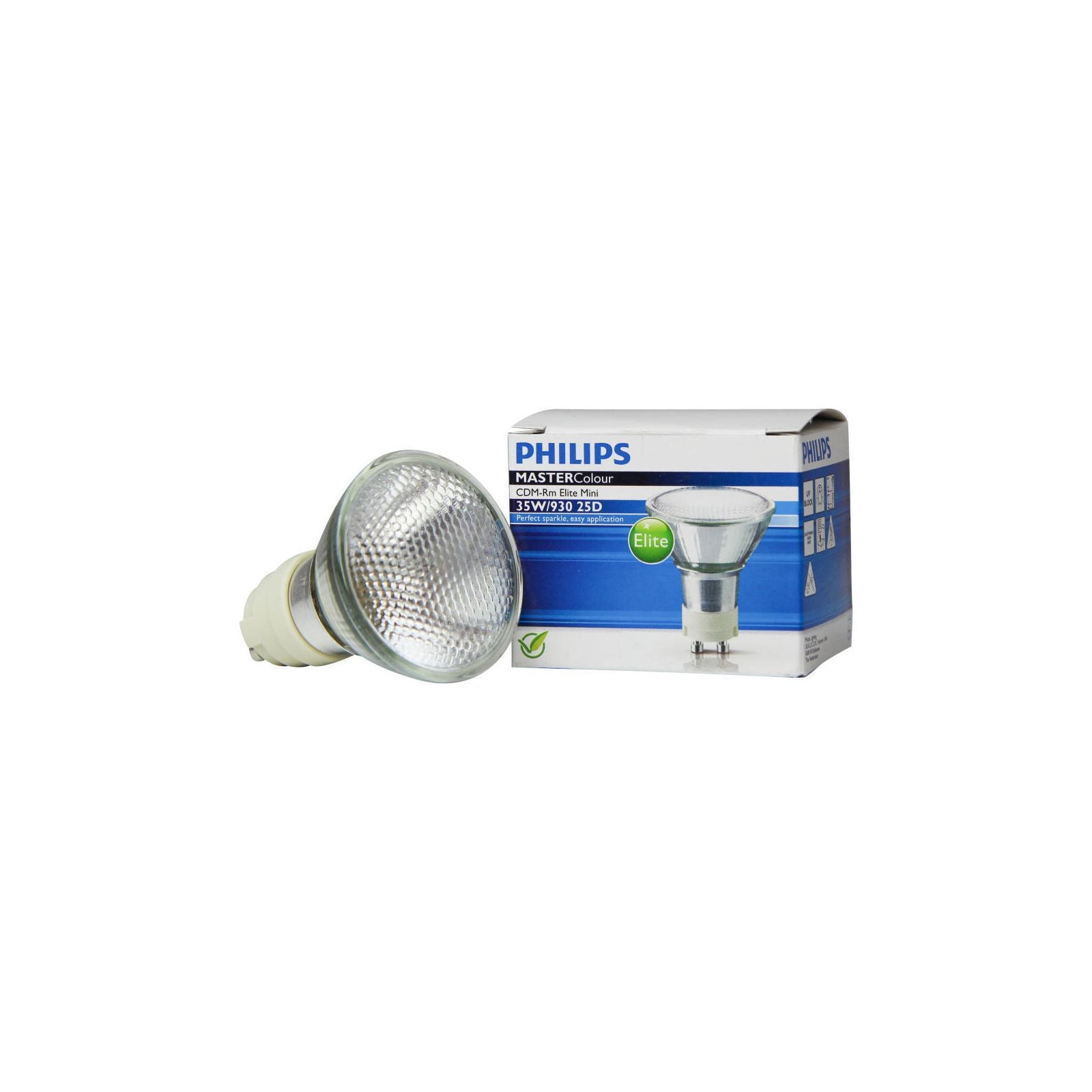 Philips MASTERColour GX10 CDM-RM Elite Mini 35W 25D - 930 varm hvid | bedste farvegengivelse