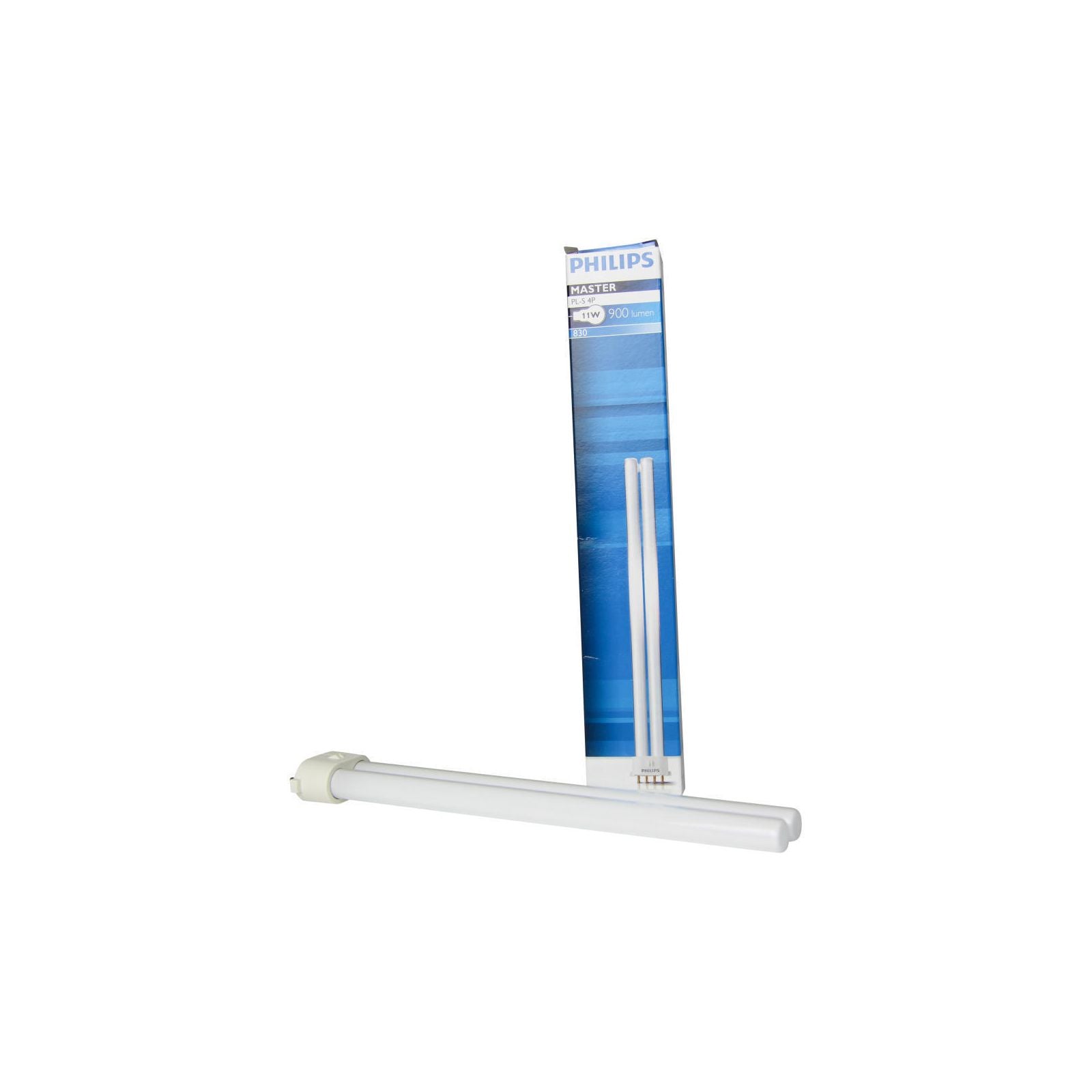 Philips MASTER PL-S 11W - 830 varm hvid | 4 Pin