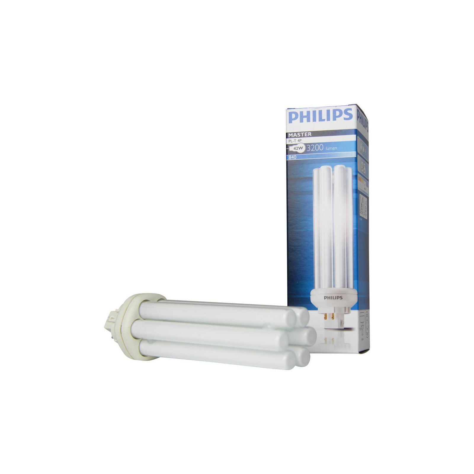 Philips MASTER PL-T 42W - 840 kold hvid | 4 Pin
