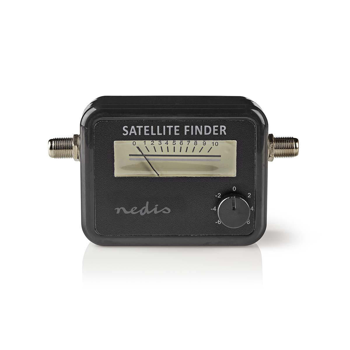 Nedis - Satellit Signal Strength Meter | 950-2400 MHz | Input følsomhed: 83 dB | Output niveau: 102 dBuV | Sort - SFIND100BK