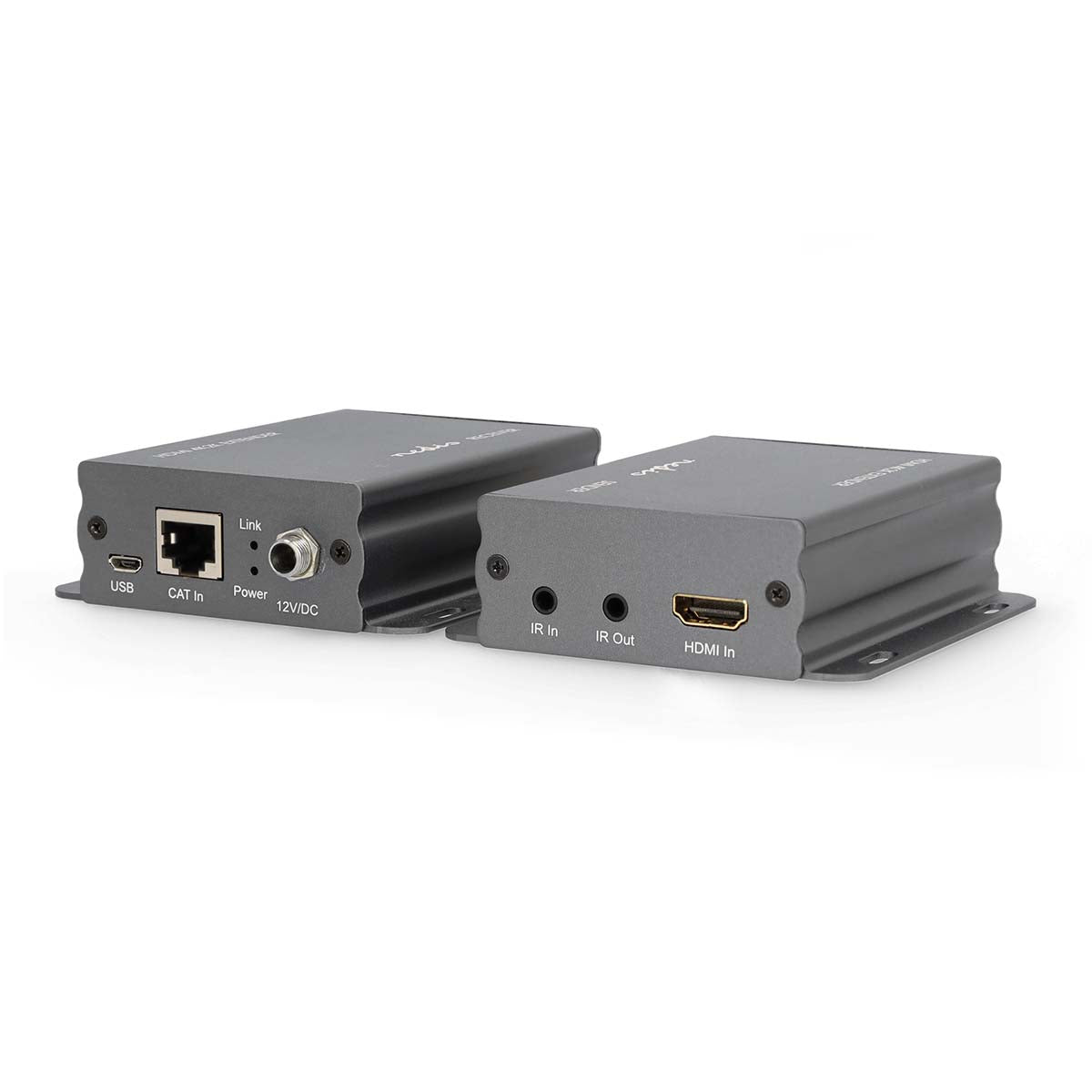 Nedis - HDMI ™ Extender | Over Cat6 | Op til 50.0 m | 4K@30Hz | 10.2 Gbps | IR Retur-funktion | Metal | Antracit - VREP3460AT
