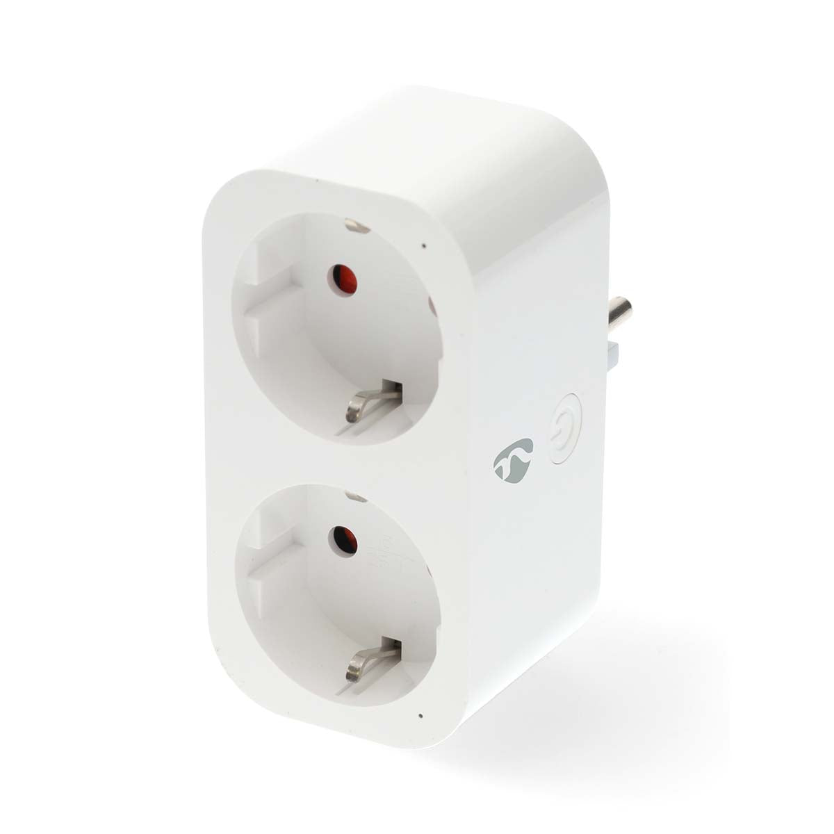 NEDIS SmartLife Smart Plug | Wi-Fi | IP21 | Effektmåler | 3680 W | Type F (CEE 7/7) | 0 - 55 °C | Android™ / IOS | Hvid | 1 stk.