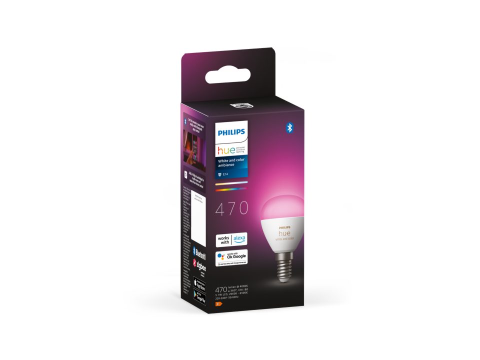 PHILIPS HUE White and Color ambiance E14 Luster