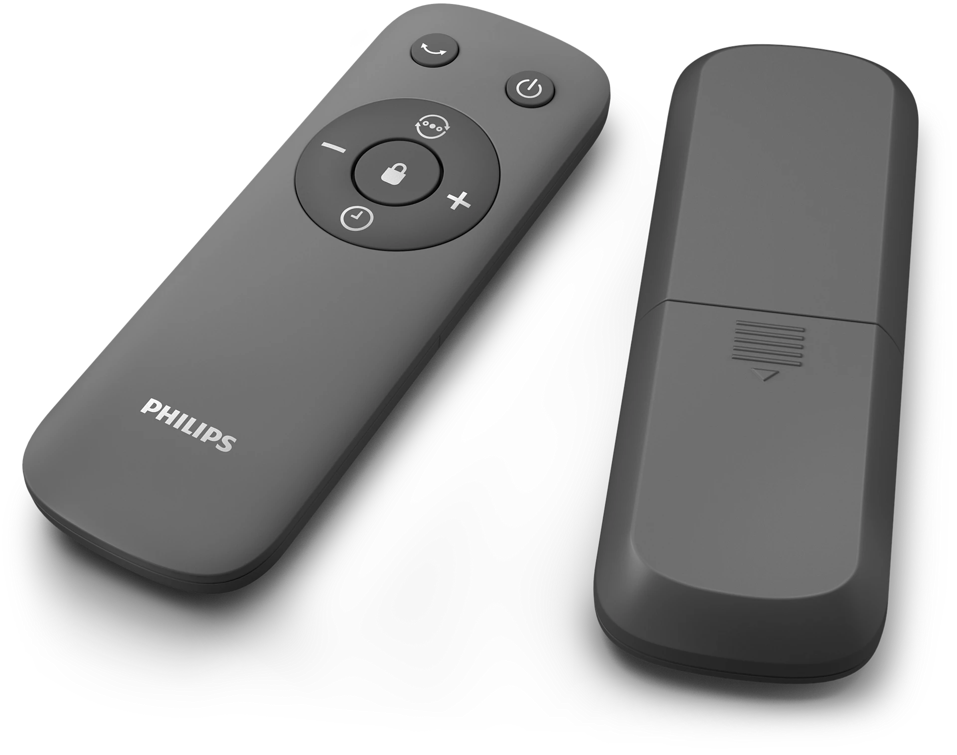 Philips 5000 Series CX5535/11 hvid standerblæser med fjernbetjening og aromadiffuser.