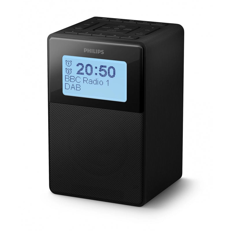 Philips TAR5100/10 5000 Series DAB+ Clockradio - Sort