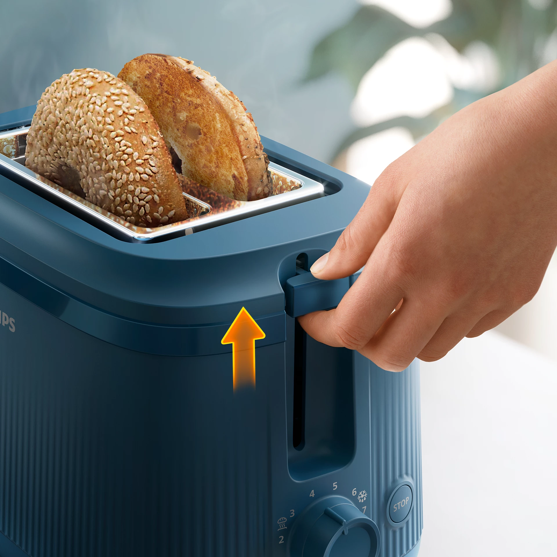 Philips brødrister 3000 Series - HD2511/70 - Butik24