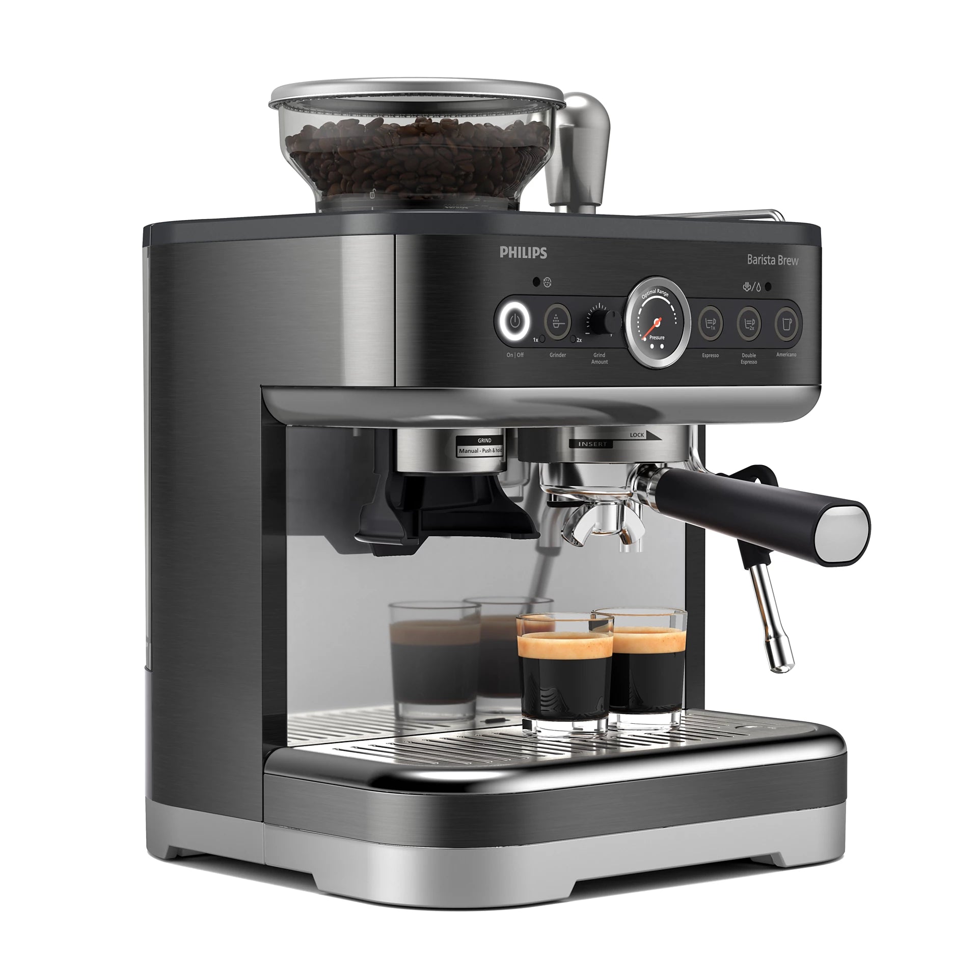 Philips PSA3218/10 Barista Brew Halvautomatisk espressomaskine