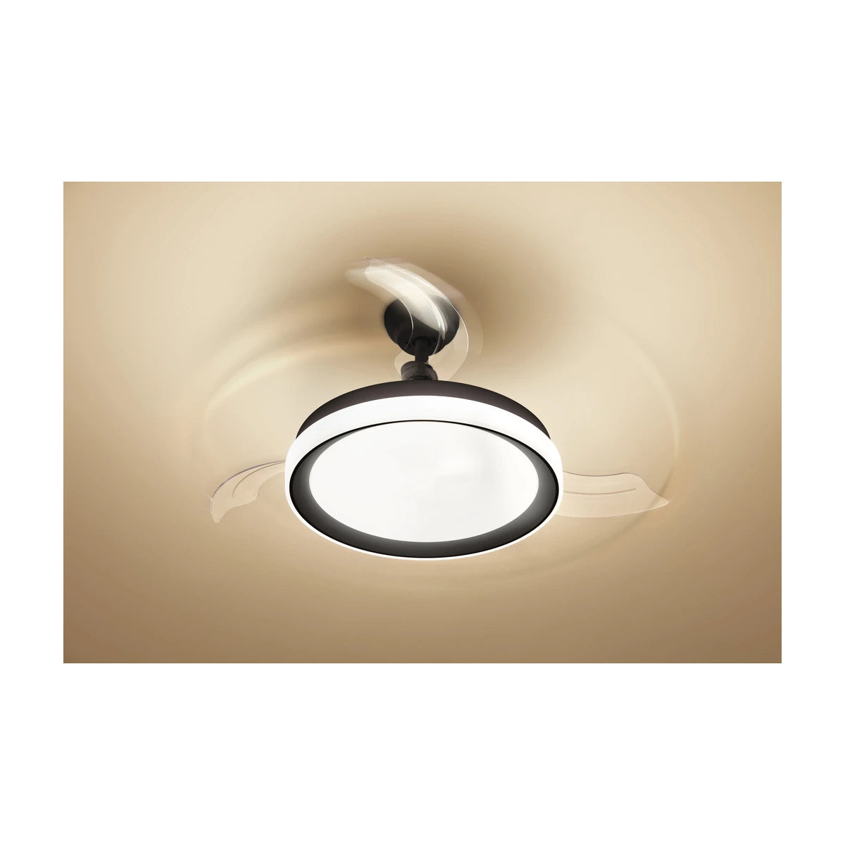 Philips Bliss Loftslampe LED loftslampe med ventilator - Sort