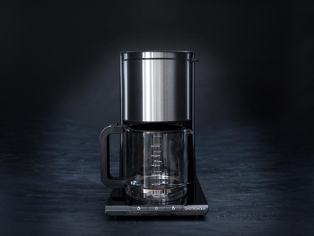 Gastronoma Kaffemaskine, 1.5L, sort/stainless steel, 1050W