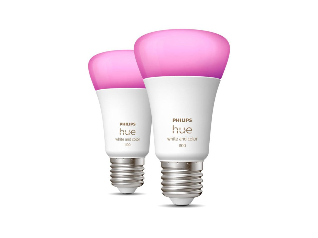 Philips Hue White and color ambiance E27 1100 Lumen - 2 pak