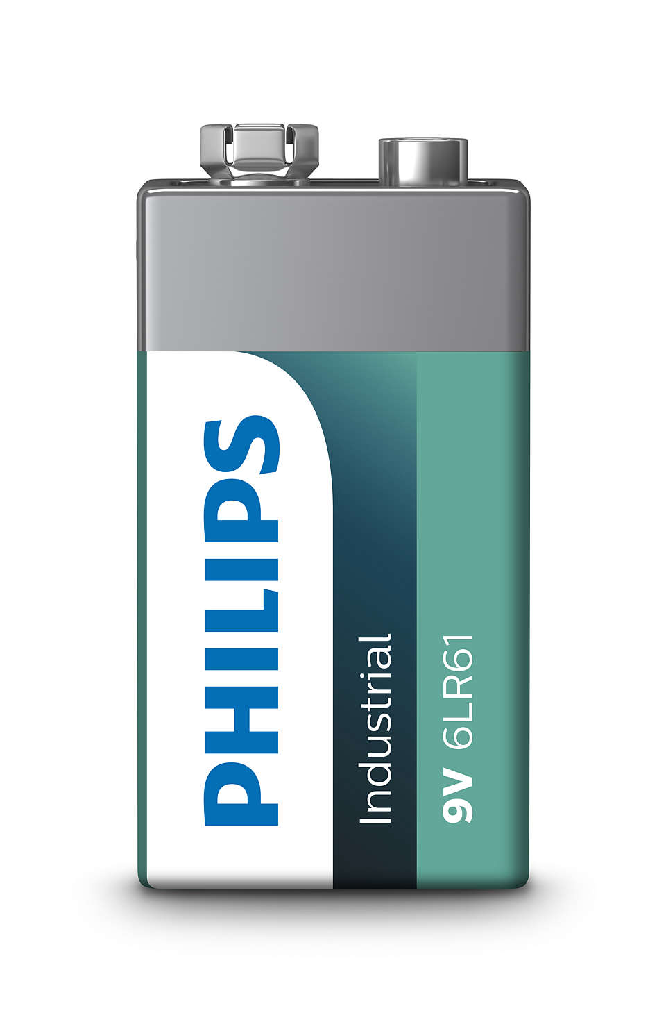 Philips 6LR61I10C/10 Industrial 9V Batteri 10-stk