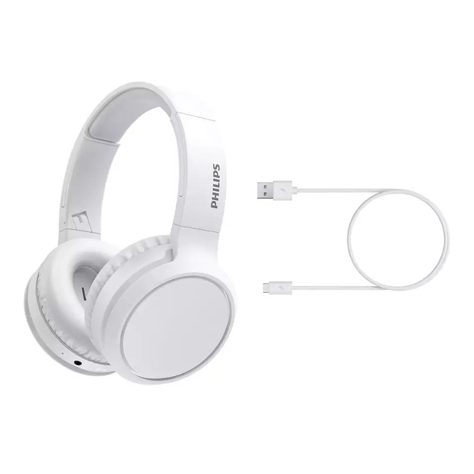 Philips TAH5205WT/00 Trådløse Over-Ear hovedtelefoner - Hvid