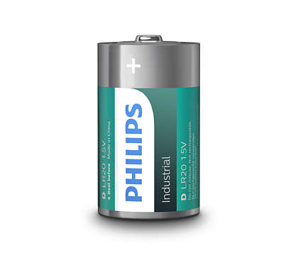 Philips LR20I10C/10 Industrial D Batteri 10-stk
