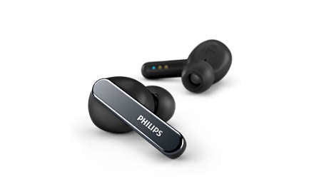 Philips TAT5506BK/00 True Wireless hovedtelefoner Noise Canceling Pro To mikrofoner til tydelige opkald