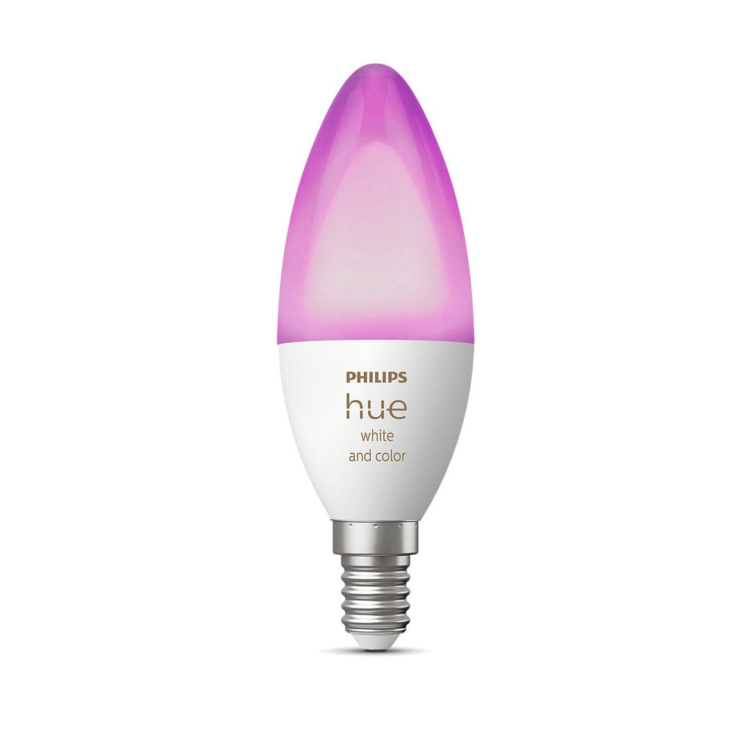 Philips Hue White and color ambiance E14 pære