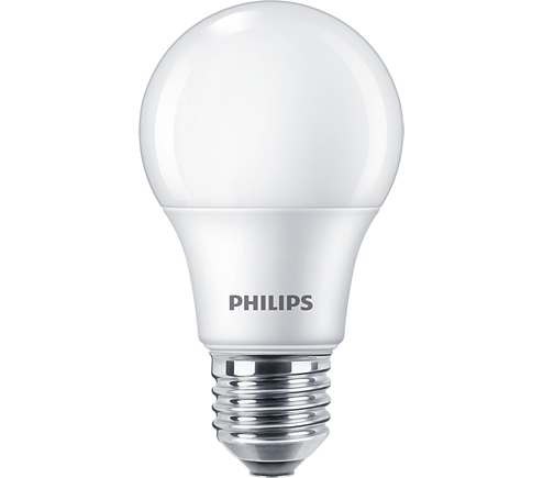 Philips LED Pærer E27 8W=60W - 3 stk - 806 Lumen