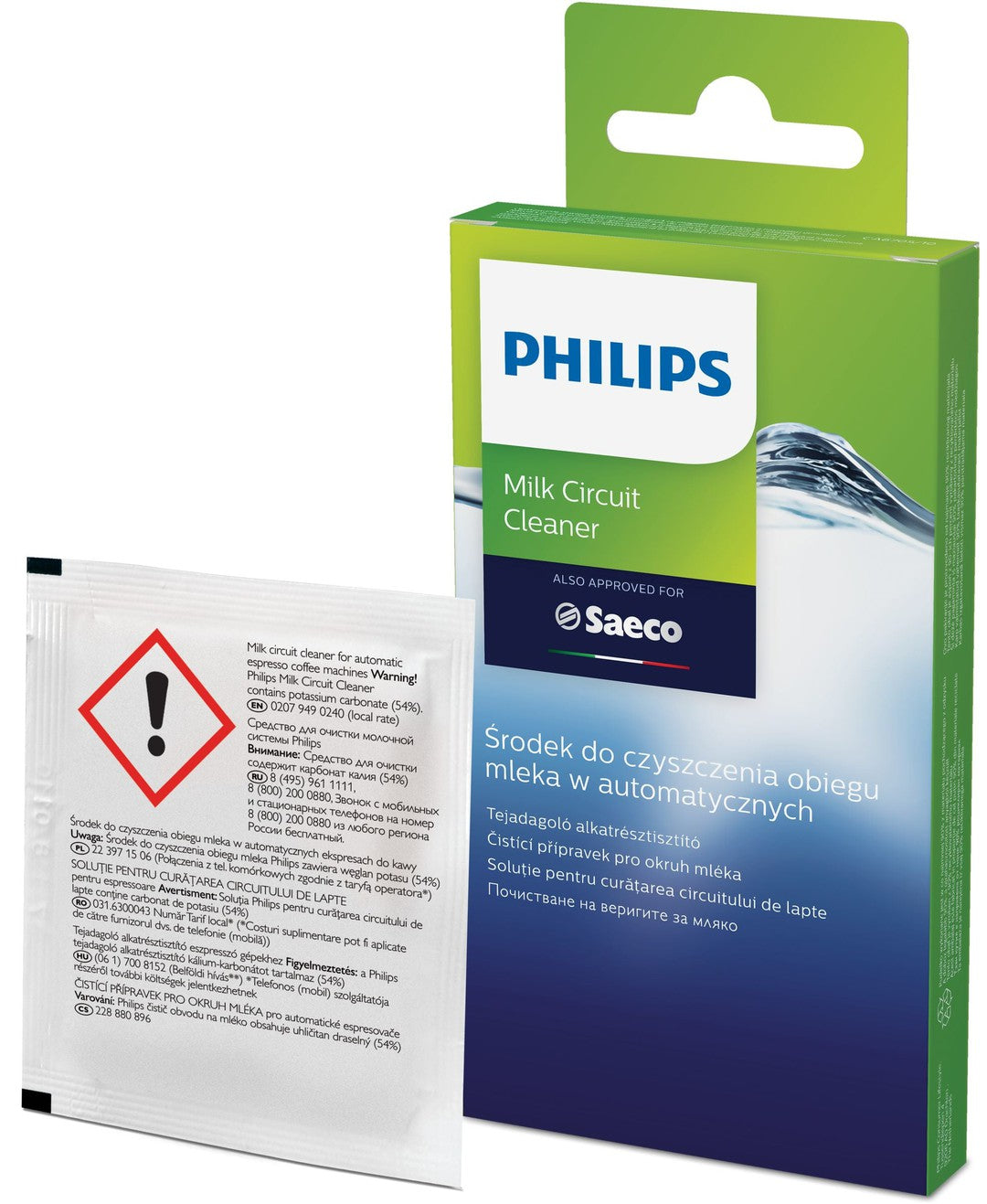 Philips CA6705/10 Rengøringsmiddel til mælkekredsløb i brev hos butik24